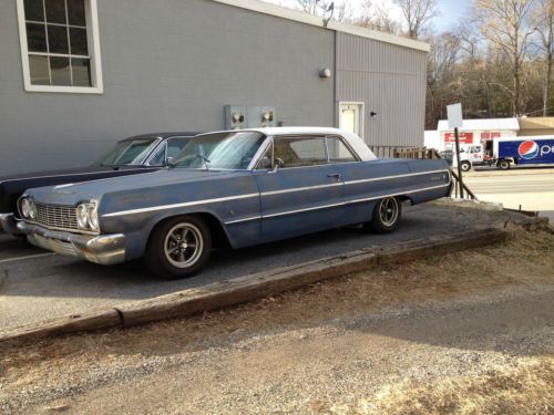 1964 chevrolet impala! built 283 v8! complete car! original interior/exterior!