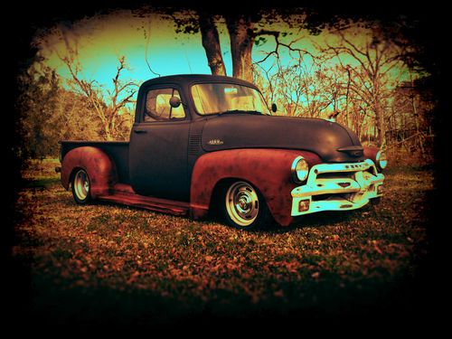 Chevrolet 3100, rat rod style step side truck