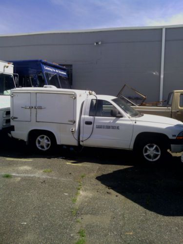 1999 dodge dakota ice cream truck with cold plate freezer