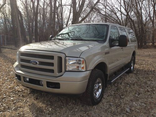 2005 ford excursion limited diesel 4x4 extras!!!!!! nice!!!