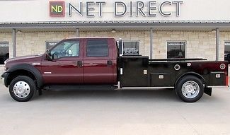 Leather low miles utility bed tool box trailer 1 owner net direct auto texas