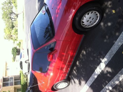 1994 honda del sol red, soon to be classic