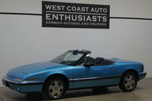 1990 buick reatta convertible w/only 48k miles &amp; clean carfax