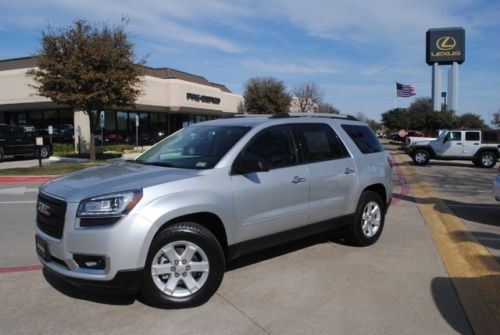 2013 gmc acadia sle quad seats power camera cd aux led headlights msrp $36k