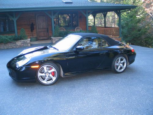 2004 porsche carrera 4s cab.
