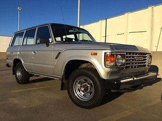 Exceptional fj60 in show quality condition - no rust and no reserve