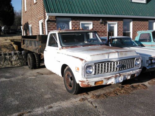 1972 chevrolet c30 157&#034; wb 350 4spd 22k actual miles one owner dump 68 69 70 71