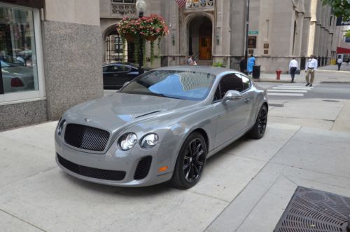 2010 bentley continental supersports.  quartzite with beluga.