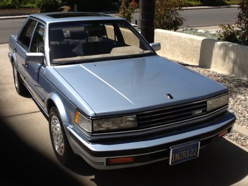 1988 nissan maxima - pristine, show car condition, very high auto check score 45