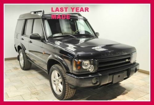 2004 land rover discovery se blue/tan low miles