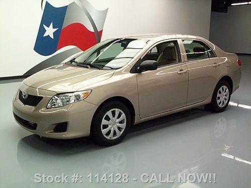 2009 toyota corolla sedan automatic cruise control 11k! texas direct auto