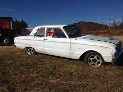 1963 ford falcon, 144ci inline 6 cyl, runs, fresh tune up, needs tlc, no reserve