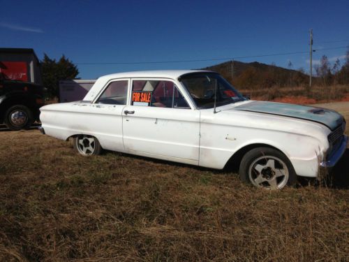 1963 ford falcon, 144ci inline 6 cyl, runs, fresh tune up, needs tlc, no reserve