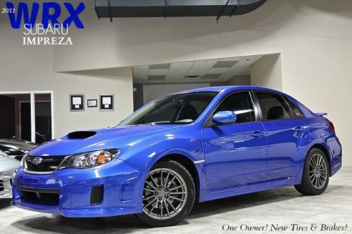 2011 subaru impreza wrx wr blue sedan new tires new brakes perfect clean 1owner