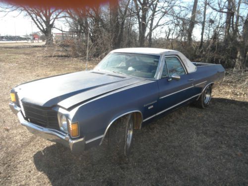 1972 chevrolet el camino base standard cab pickup 2-door 5.7l