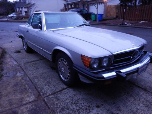 NICE! 1987 Mercedes-Benz Roadster SL-Class SL560 RemovableHardtop/Convertible, US $12,750.00, image 3