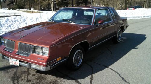 1986 oldsmobile cutlass supreme brougham coupe 2-door 5.0l 44k miles 2nd owner