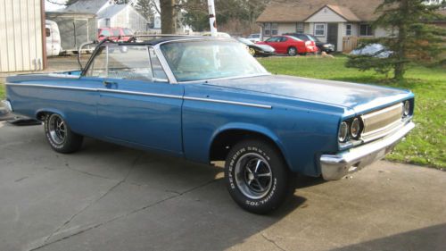 1965 dodge coronet 500 convertible factory 426  wedge 4-speed rare 1 of 77 built