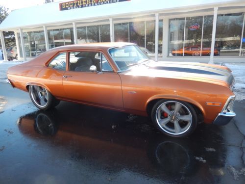1972 chevrolet nova pro touring georgia car 496 4 wheel disc leather frame off