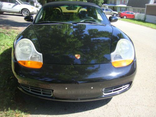 2001 porsche boxster roadster convertible 2-door 2.7l 63k