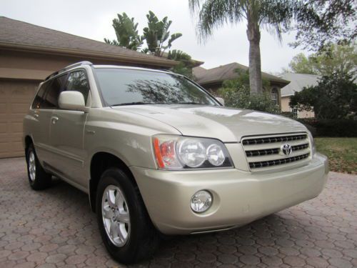 Toyota highlander limited leather jbl stereo woodgrain 1 fl owner immaculate l@@