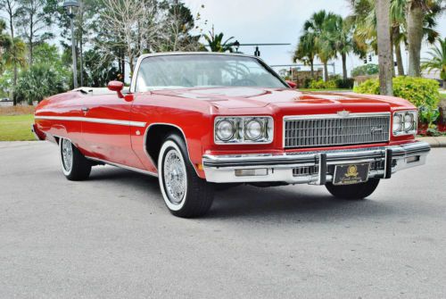 Purchase Used 1975 Chevrolet Caprice Classic Convertible 2 Door 74l In Brentwood California 
