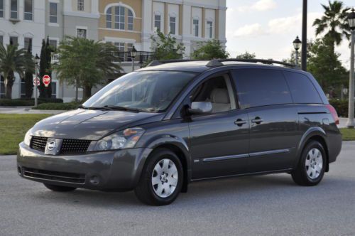 2006 nissan quest s 3.5 runs and drives like new 76k miles florida van low res