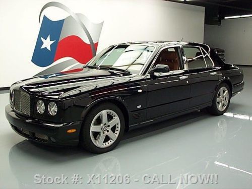 2006 bentley arnage t mulliner bi-turbo sunroof nav 27k texas direct auto