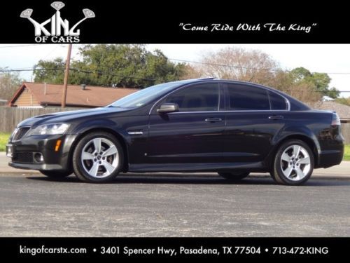 Gt 2009 pontiac g8 rwd 6.0l v8 clean 1 owner carfax htd seats sunroof we finance