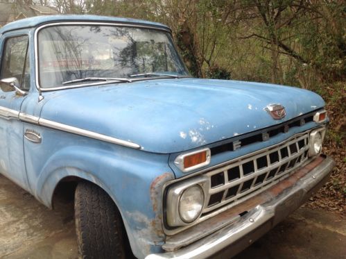 1965 ford f100 longbed truck with original body and interior