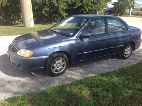 Kia spectra blue roadworthy runs smooth low miles lawaway payment available rio