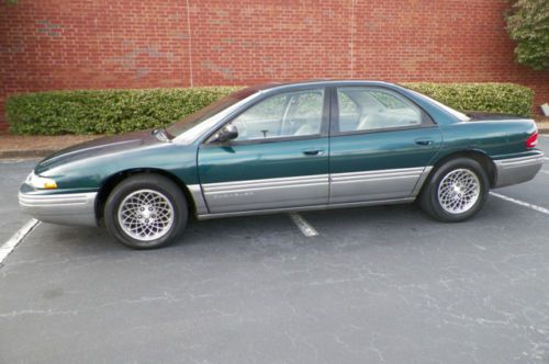 1994 chrysler concorde leather seats sunroof wood trim cruise control no reserve