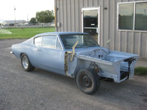 1967 plymouth barracuda project car.