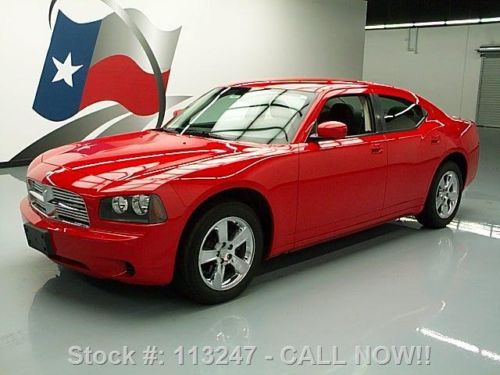 2010 dodge charger se v6 cruise ctrl chrome wheels 39k texas direct auto