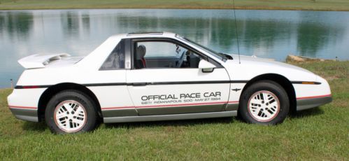 1984 pontiac fiero se indy pace car edition