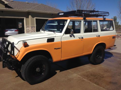 Great fj55, new tires, lift, shocks, interior, too much to list- runs strong