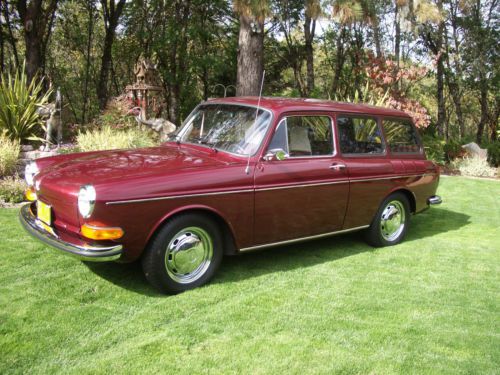 1971 volkswagen squareback, very clean, nice paint restoration, driver