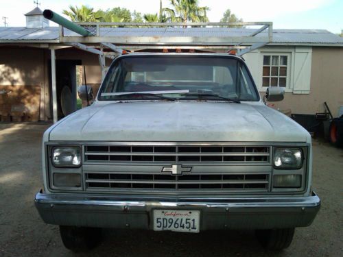 Work truck with 11&#039; enclosed utility bed.