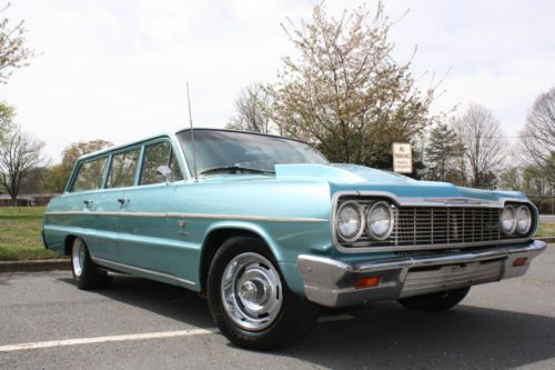 1964 chevy bel air wagon, w/ ls6 customized