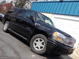 2005 gmc yukon xl denali loaded leather heated seats front/rear dvd navigation