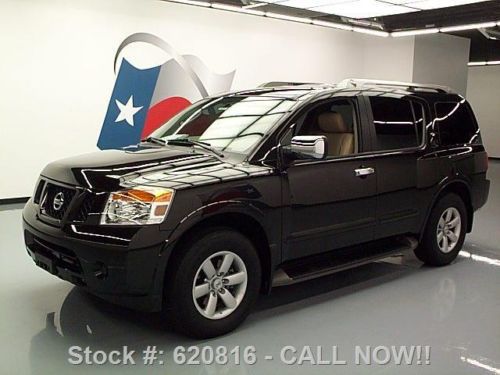 2012 nissan armada sv 5.6l leather nav rear cam dvd 12k texas direct auto