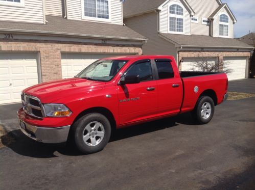 2011 ram 1500 slt quad cab pickup 4-door 4.7l  4x4 (no reserve)