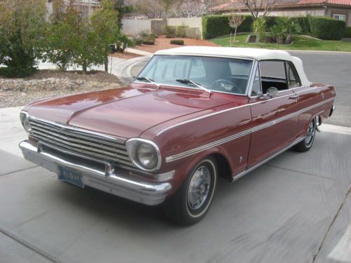 1963 Chevy Nova SS Convertible ORIGINAL CAR, image 2