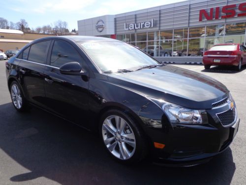 2011 cruze ltz 1.4l 4 cylinder power sunroof heated leather seats carfax video