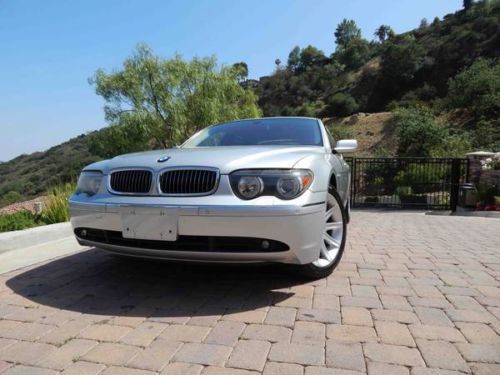 2002 bmw 745li base sedan 4-door 4.4l