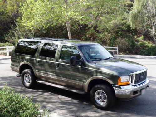 2001 ford excursion limited sport utility 4-door 7.3l powerstroke diesel