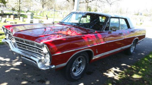 Ford galaxie 500 no air ride rat rod almost  restored muscle car 390 eng