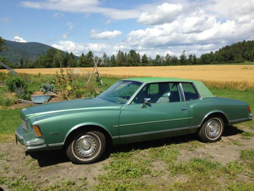 1978 chevrolet monte carlo sport coupe 2-door 3.3l