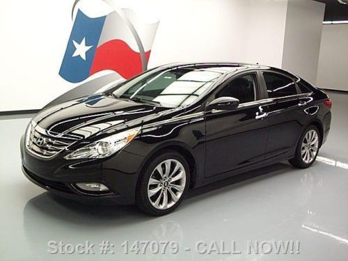 2011 hyundai sonata se auto leather 18&#039;&#039; wheels 54k mi texas direct auto
