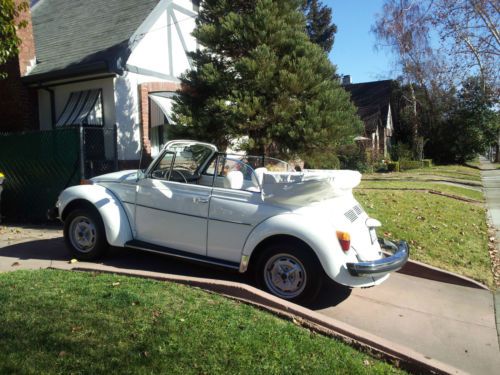 1979 volkswagen beetle convertible